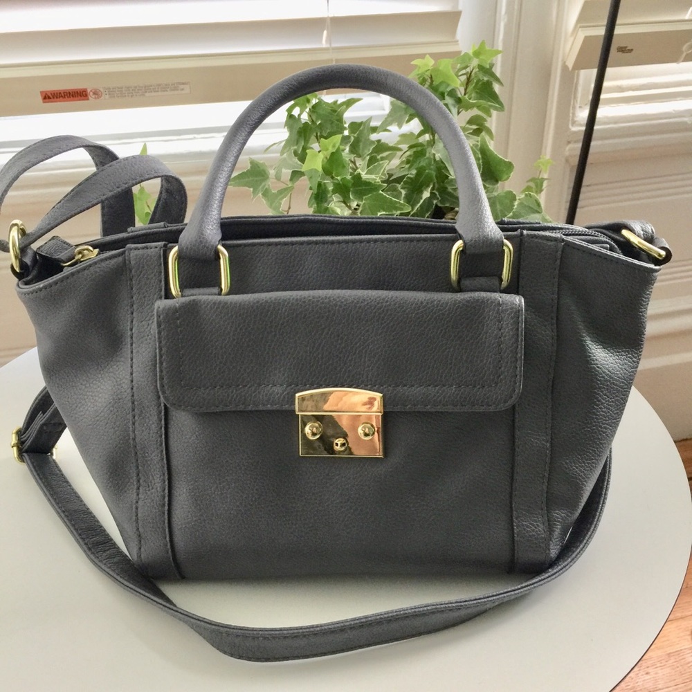 Grey Merona Satchel